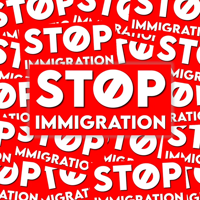 Pack de 100 sticks STOP IMMIGRATION