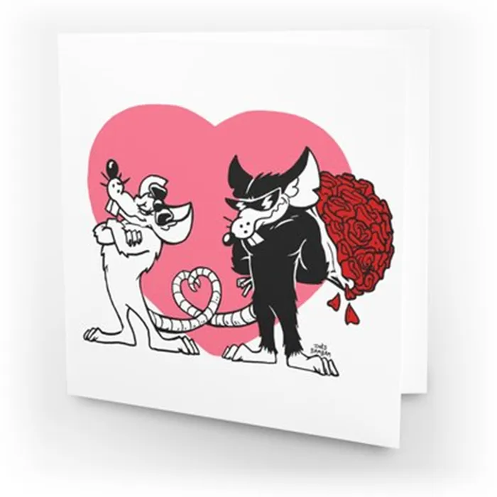 Carte de Saint-Valentin x Inès Bambam