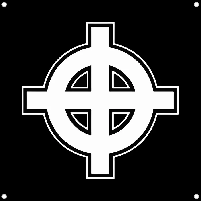 Drapeau croix celtique