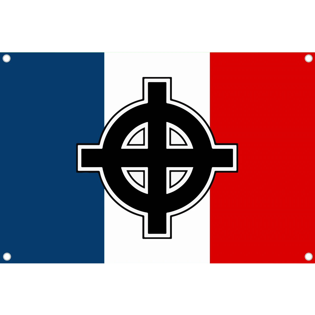 Drapeau croix celtique BBR