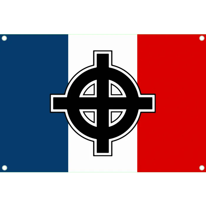 Drapeau croix celtique BBR