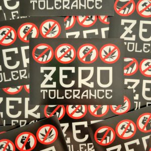 Pack de 100 sticks Zéro Tolérance