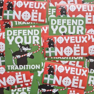 Pack de 100 sticks Noël 2025